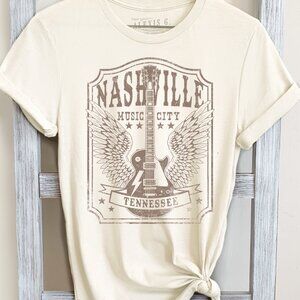 Nashville Music City Graphic Tee, Country Girl, Nashville T Shirt